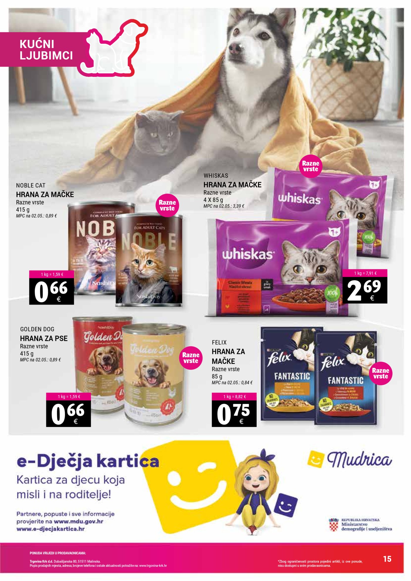 Trgovina Krk katalog Akcija 07.04. - 15.04.2026.