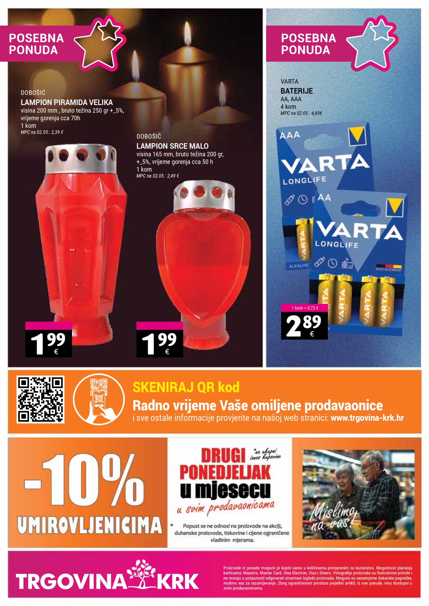 Trgovina Krk katalog Akcija 07.04. - 15.04.2026.