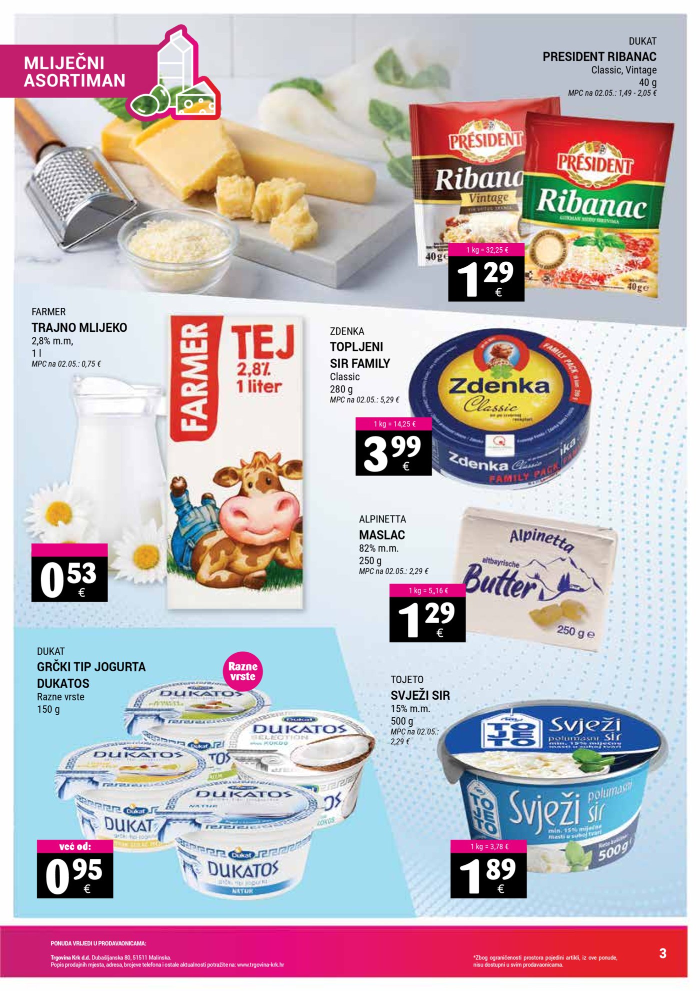 Trgovina Krk katalog Akcija 07.04. - 15.04.2026.