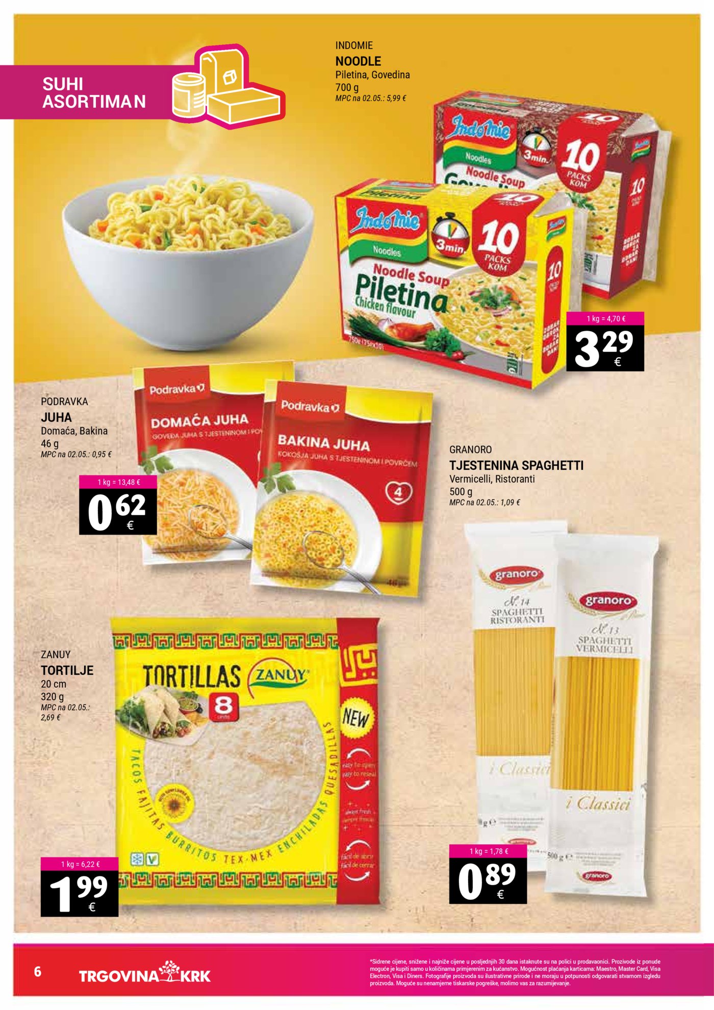 Trgovina Krk katalog Akcija 07.04. - 15.04.2026.