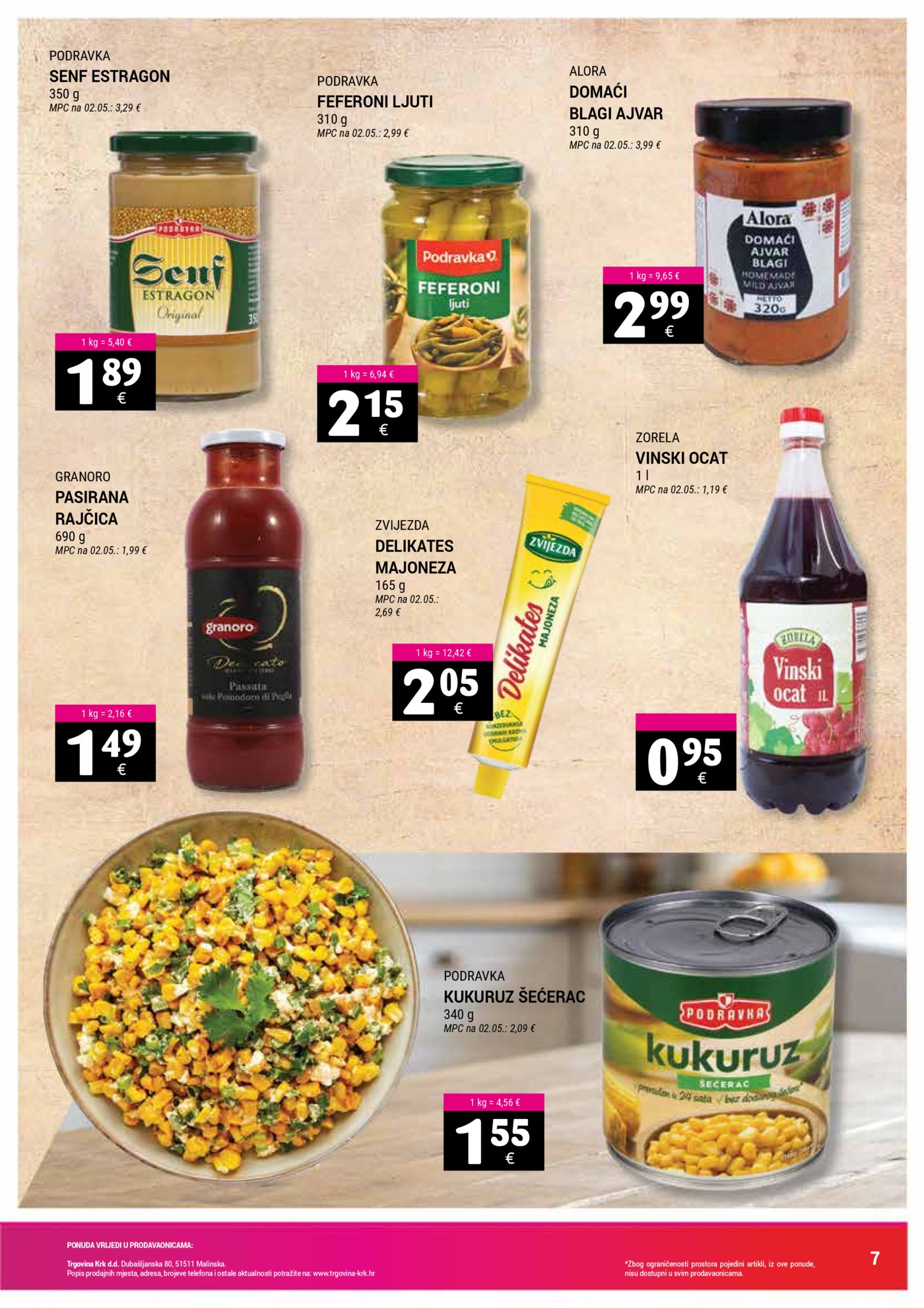 Trgovina Krk katalog Akcija 07.04. - 15.04.2026.