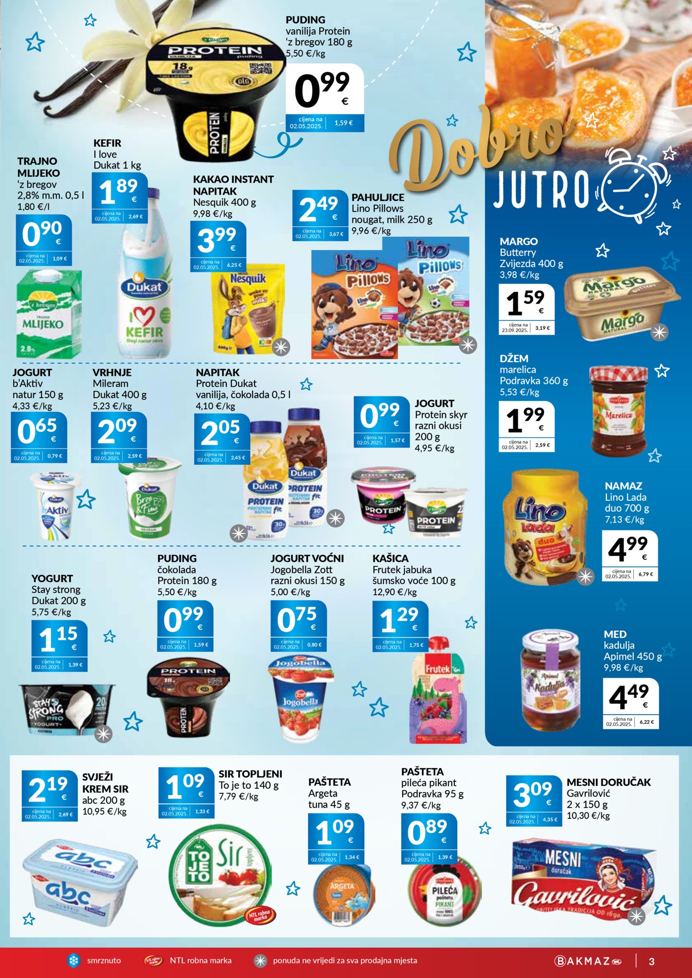 Bakmaz katalog Akcija 15.04. - 21.04.2026.