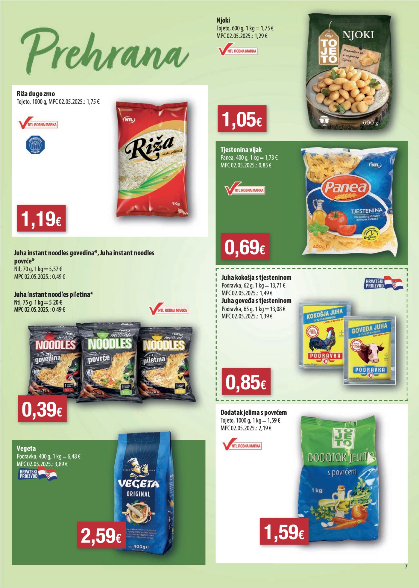 Bakmaz katalog Maxi Tjedna ponuda 15.04. - 21.04.2026.