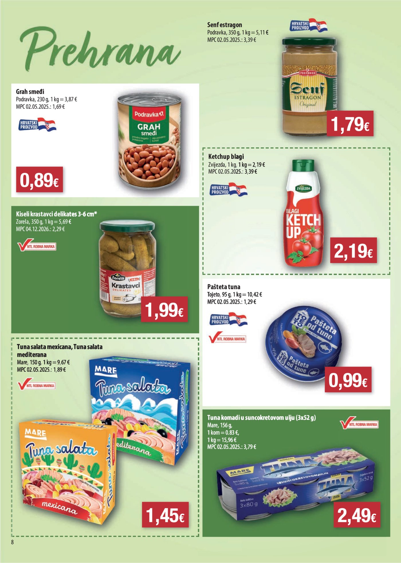 Bakmaz katalog Maxi Tjedna ponuda 15.04. - 21.04.2026.