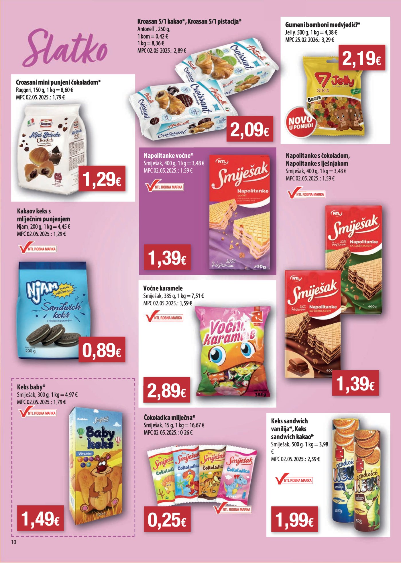 Bakmaz katalog Maxi Tjedna ponuda 15.04. - 21.04.2026.