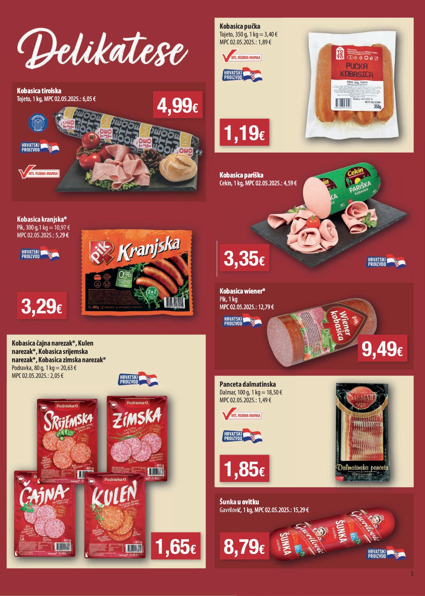 Dergez katalog Maxi Tjedna ponuda 15.04. - 21.04.2026.