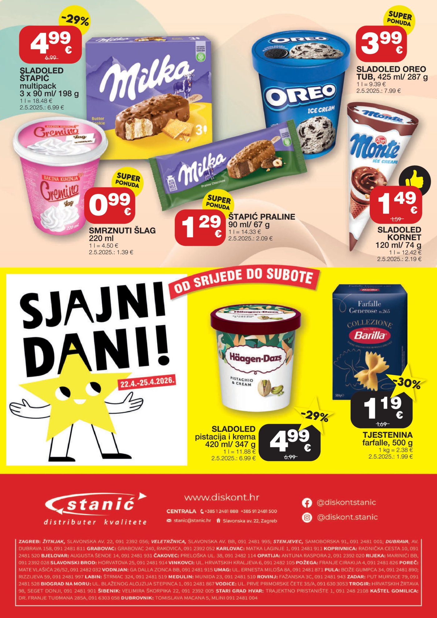 Diskont Stanić katalog Akcija 16.04. - 29.04.2026.