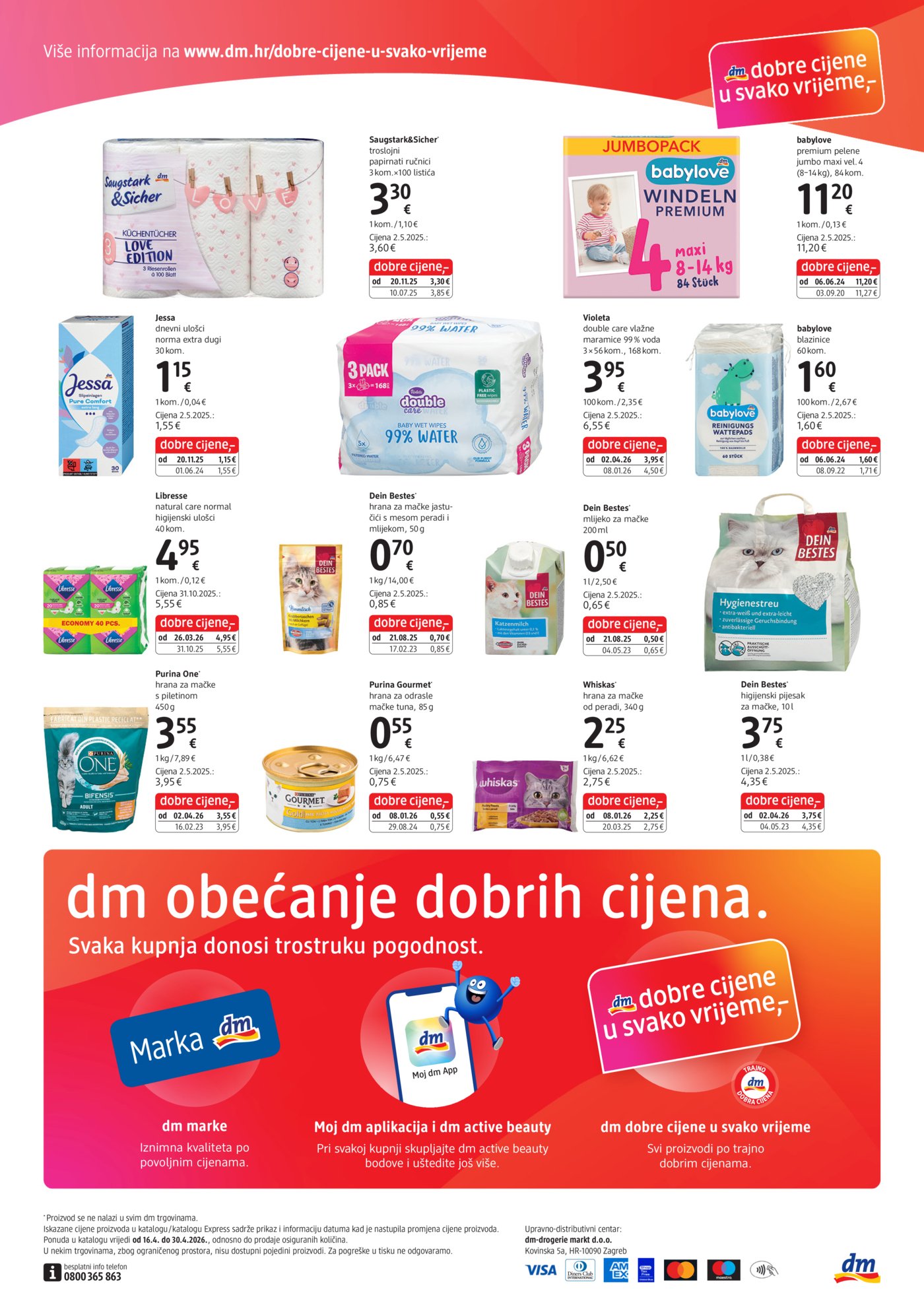 dm katalog Akcija 16.04. - 30.04.2026.