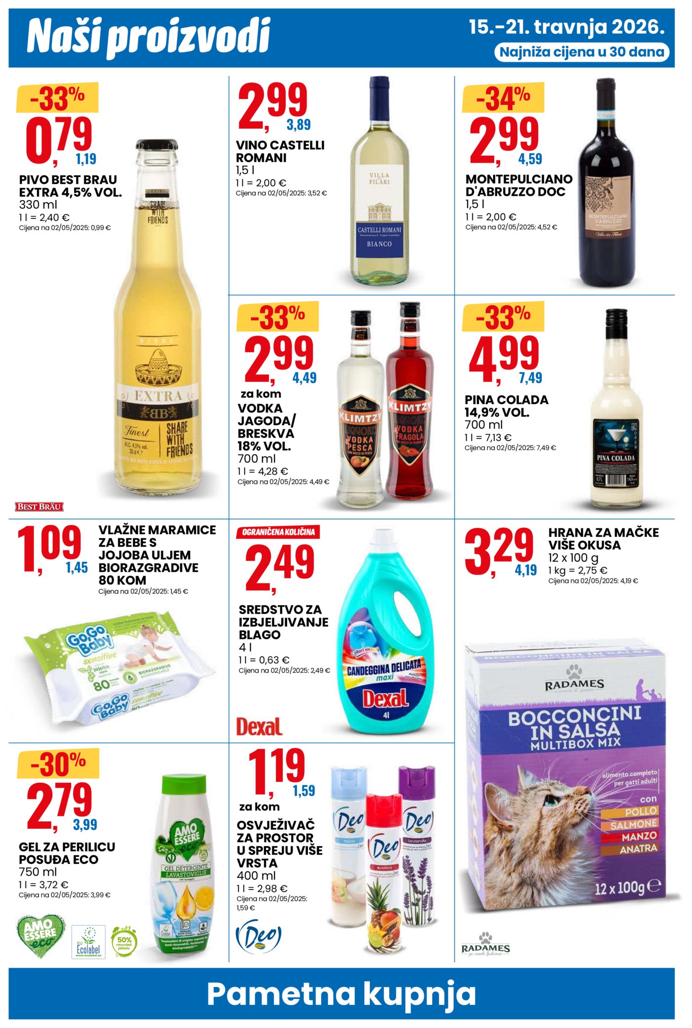 Eurospin katalog Pametna kupnja 15.04.-21.04.2026