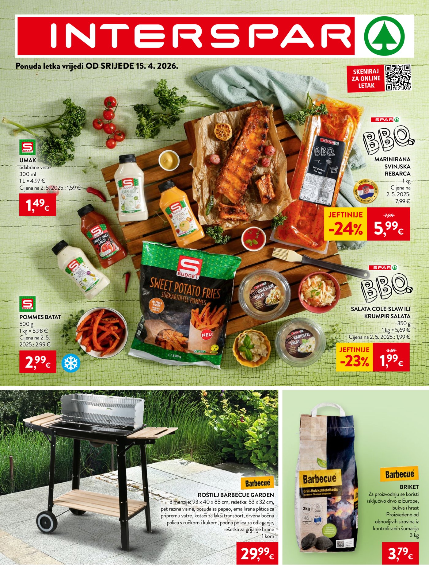 INTERSPAR katalog Akcija 15.04. - 21.04.2026.