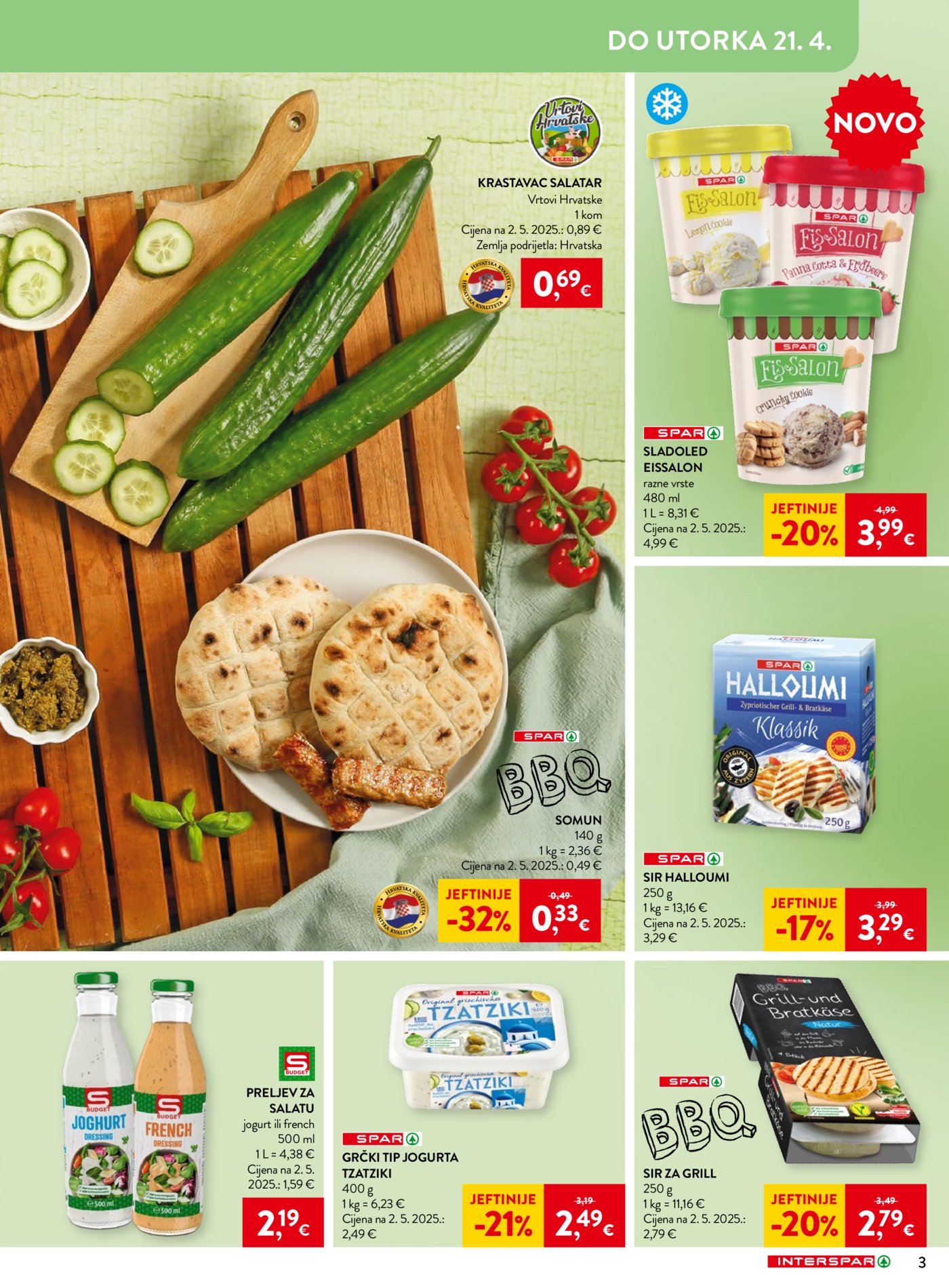 INTERSPAR katalog Akcija 15.04. - 21.04.2026.