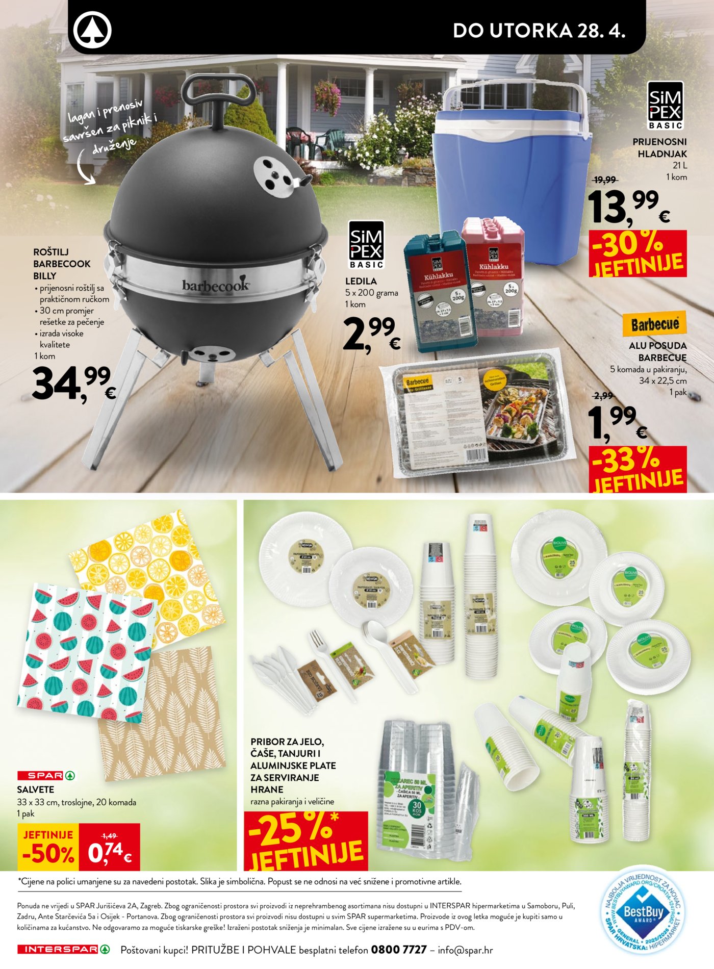 INTERSPAR katalog Akcija 15.04. - 21.04.2026.