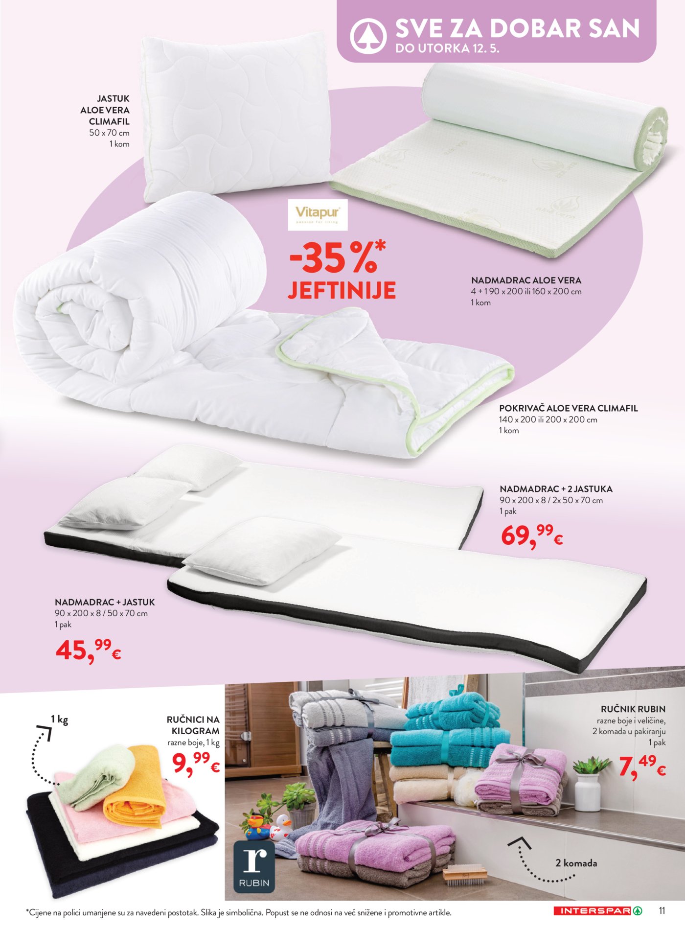 INTERSPAR katalog Apartmani 15.04. - 12.05.2026.
