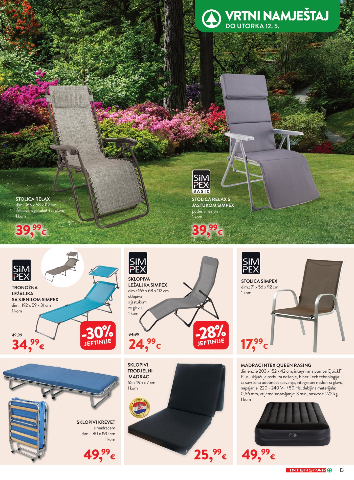 INTERSPAR katalog Apartmani 15.04. - 12.05.2026.