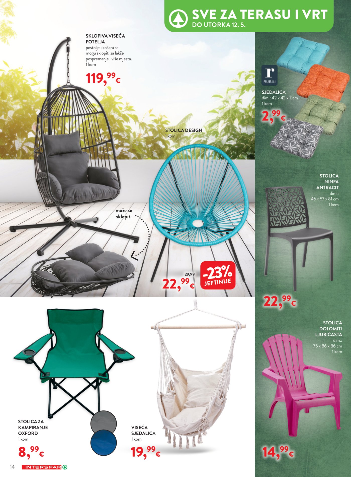 INTERSPAR katalog Apartmani 15.04. - 12.05.2026.