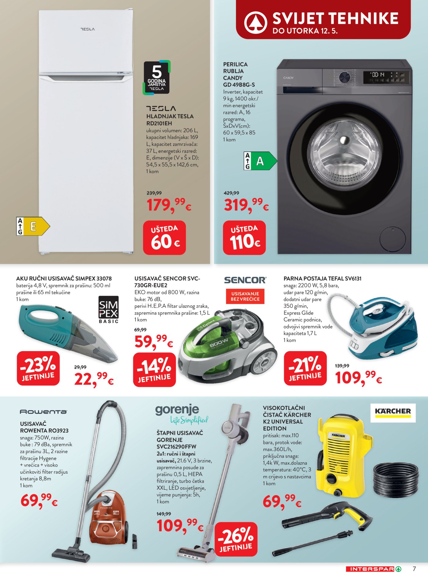 INTERSPAR katalog Apartmani 15.04. - 12.05.2026.