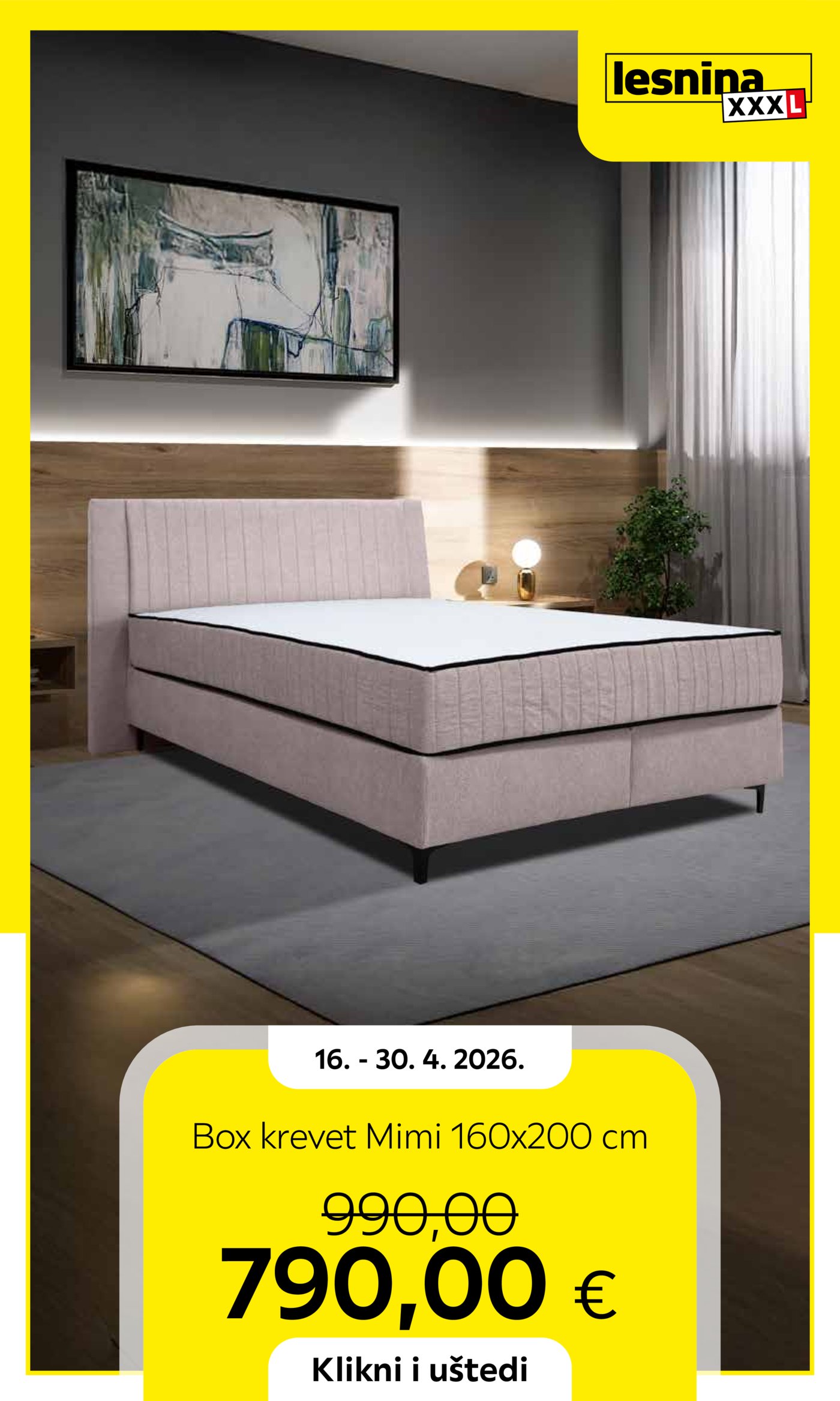 Lesnina katalog Akcija 16.04. - 30.04.2026.