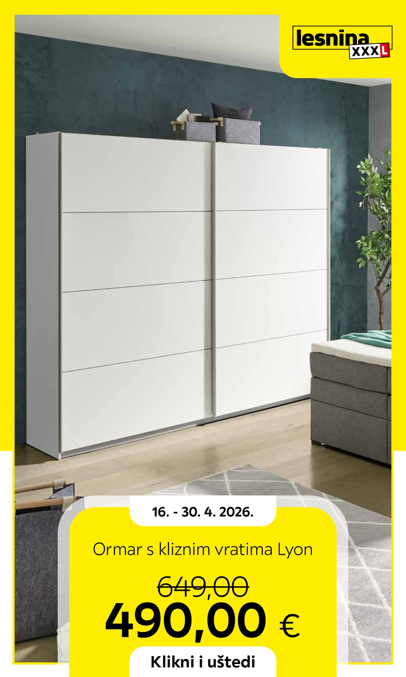 Lesnina katalog Akcija 16.04. - 30.04.2026.