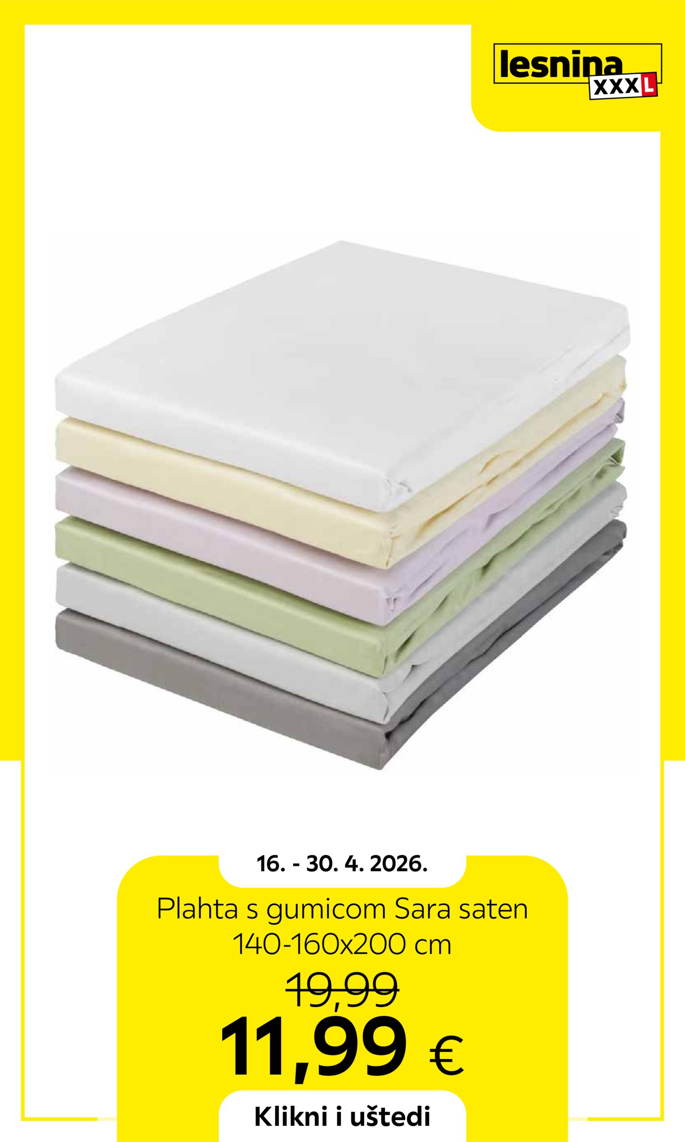 Lesnina katalog Akcija 16.04. - 30.04.2026.