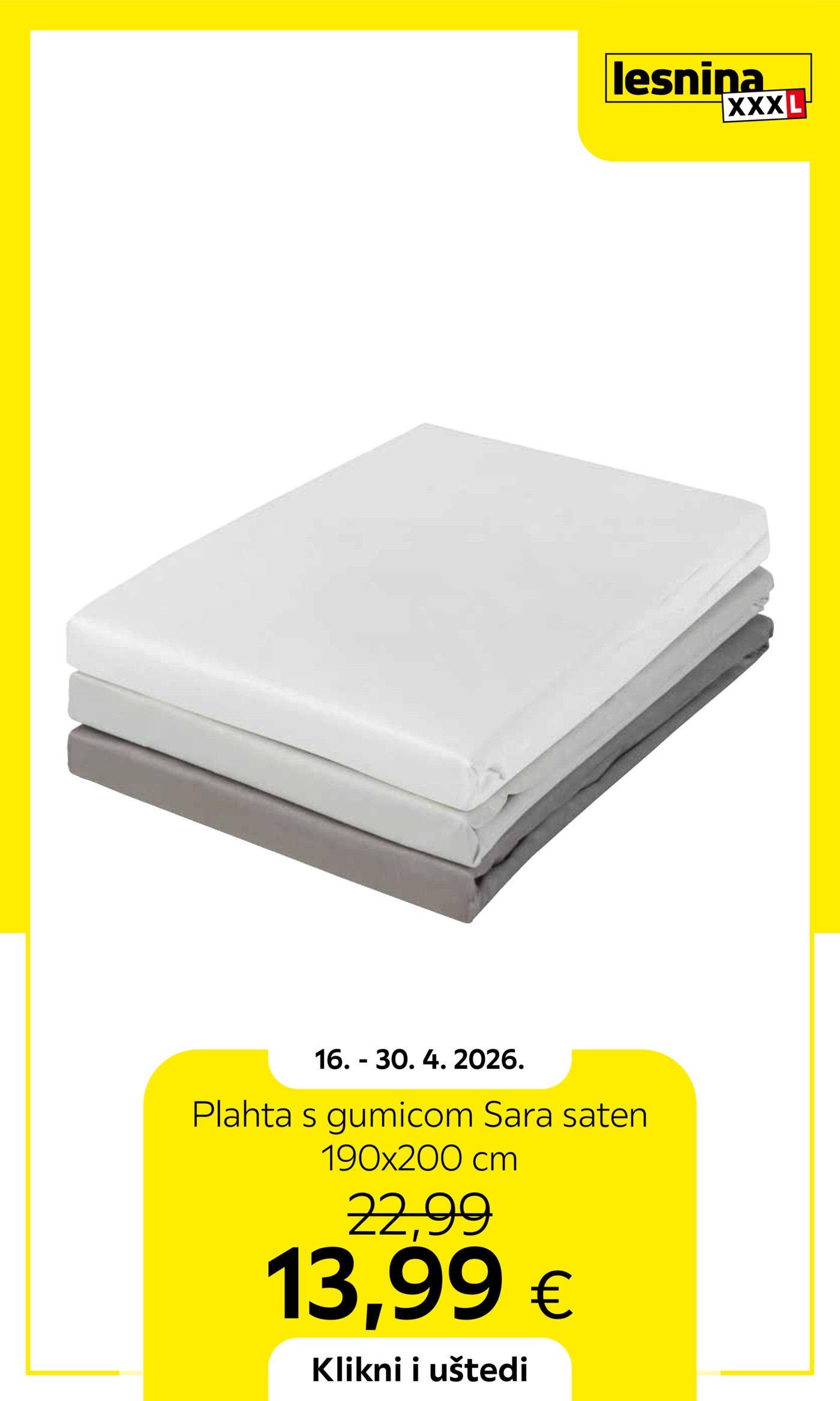 Lesnina katalog Akcija 16.04. - 30.04.2026.