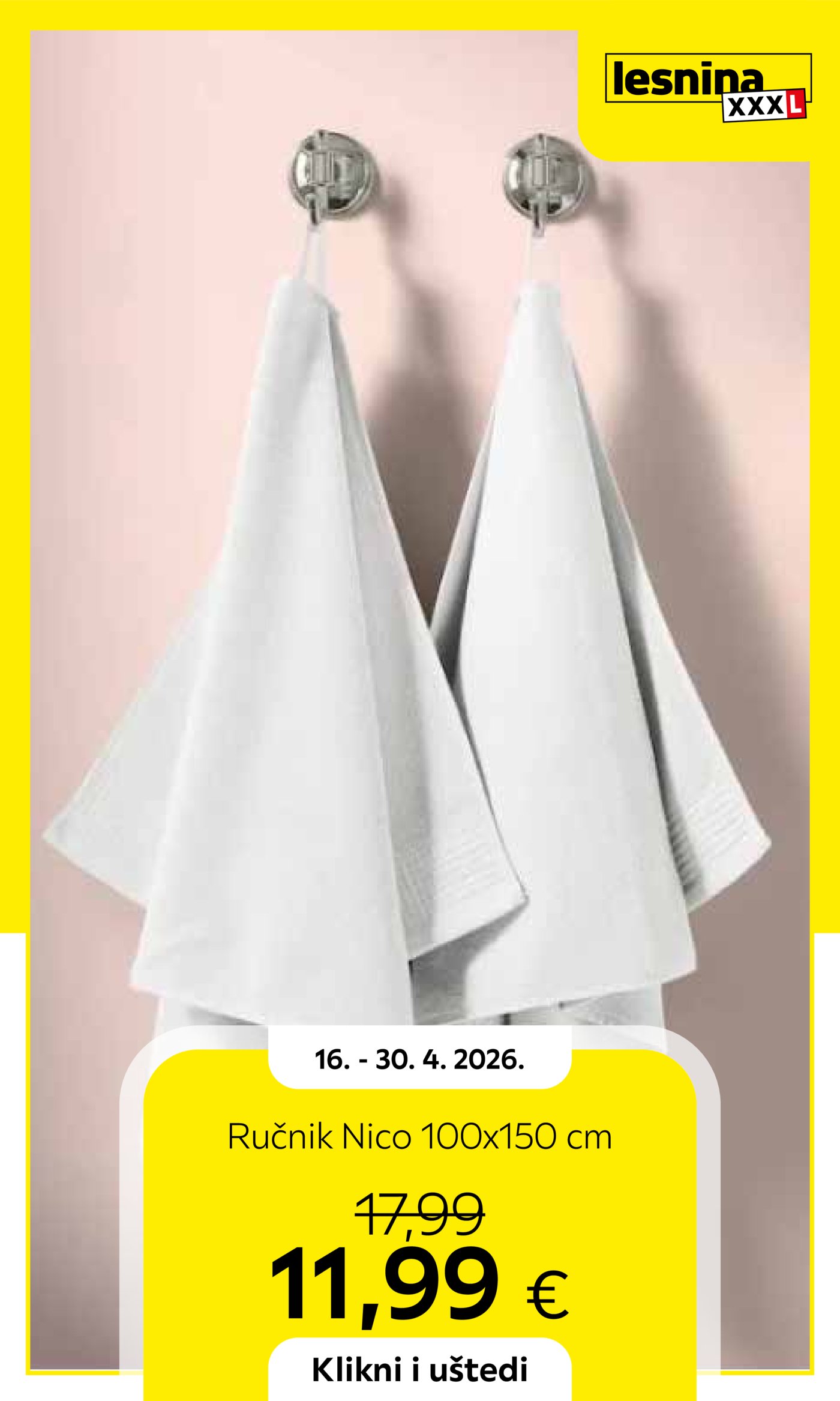 Lesnina katalog Akcija 16.04. - 30.04.2026.