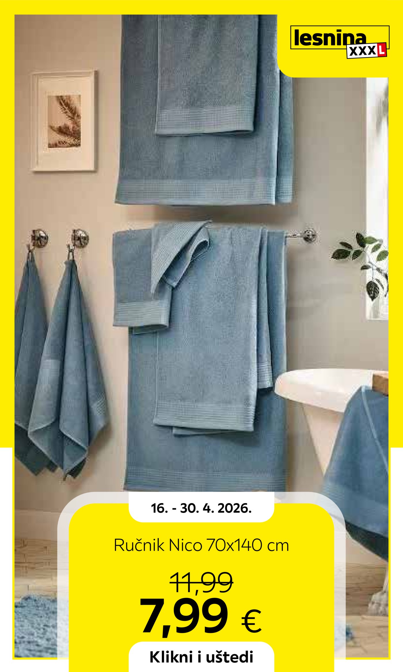 Lesnina katalog Akcija 16.04. - 30.04.2026.