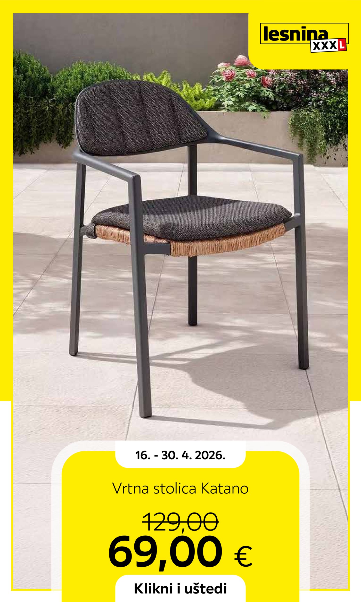 Lesnina katalog Akcija 16.04. - 30.04.2026.