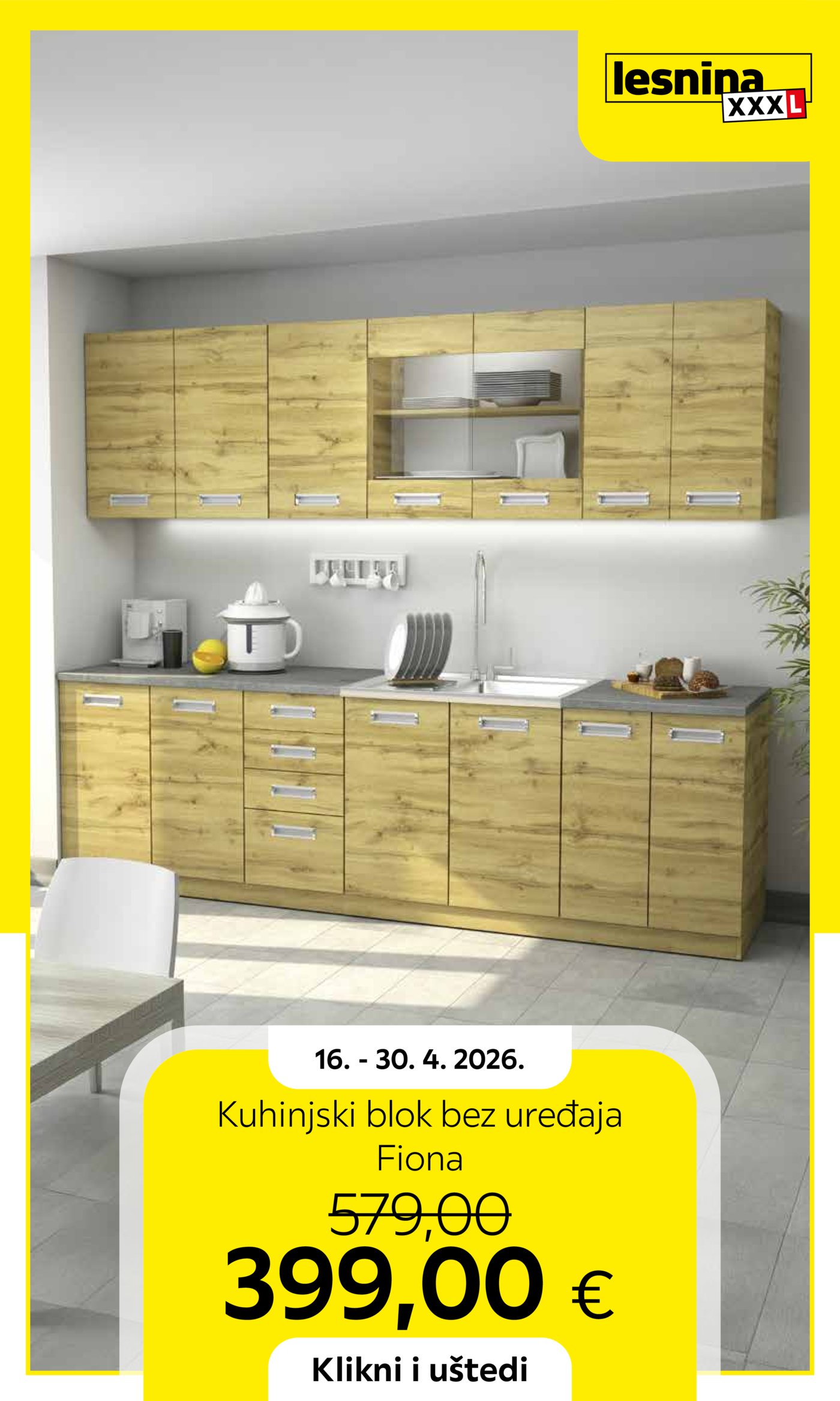 Lesnina katalog Akcija 16.04. - 30.04.2026.