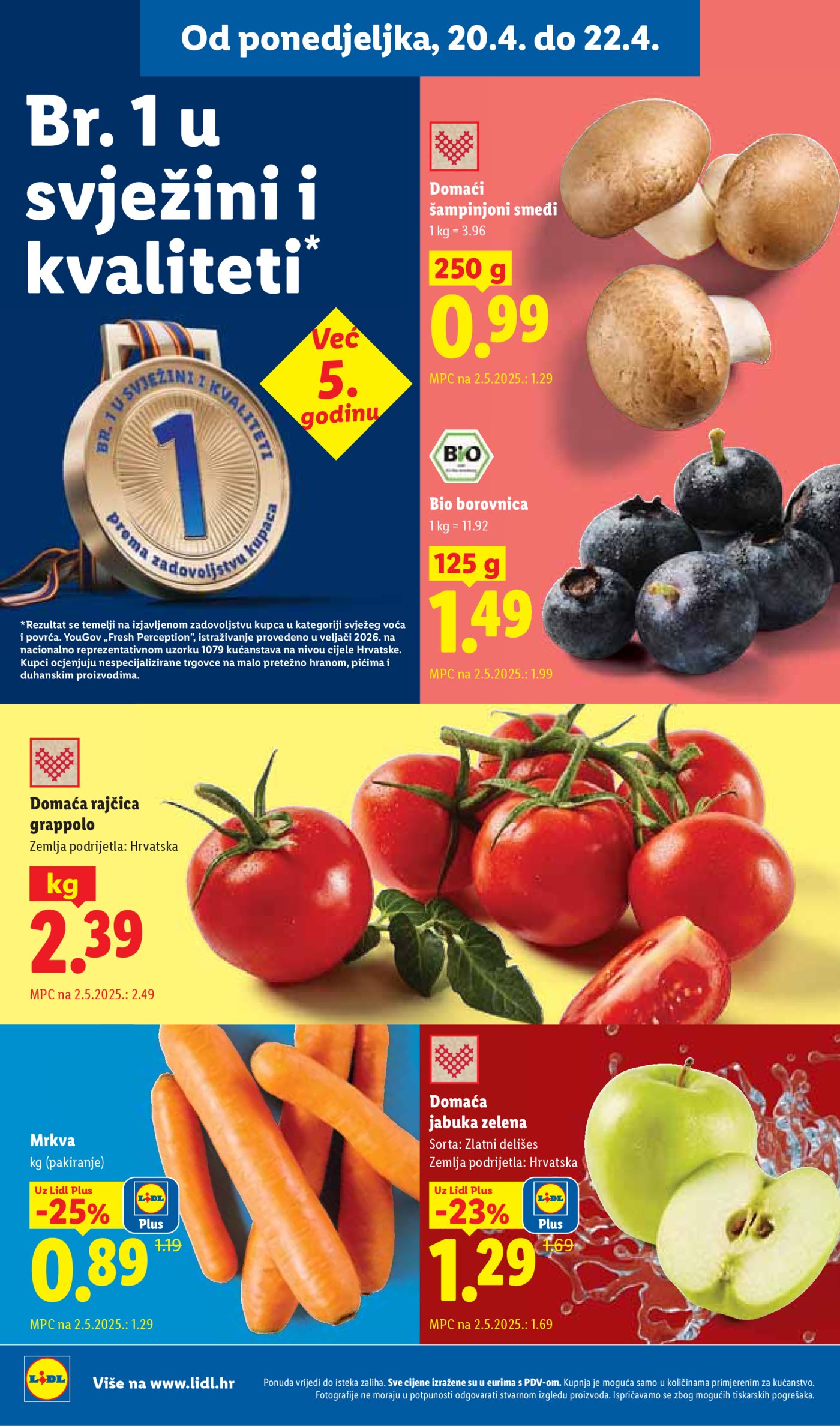 Lidl katalog Super ponuda od ponedjeljka 20.04. - 26.04.2026.