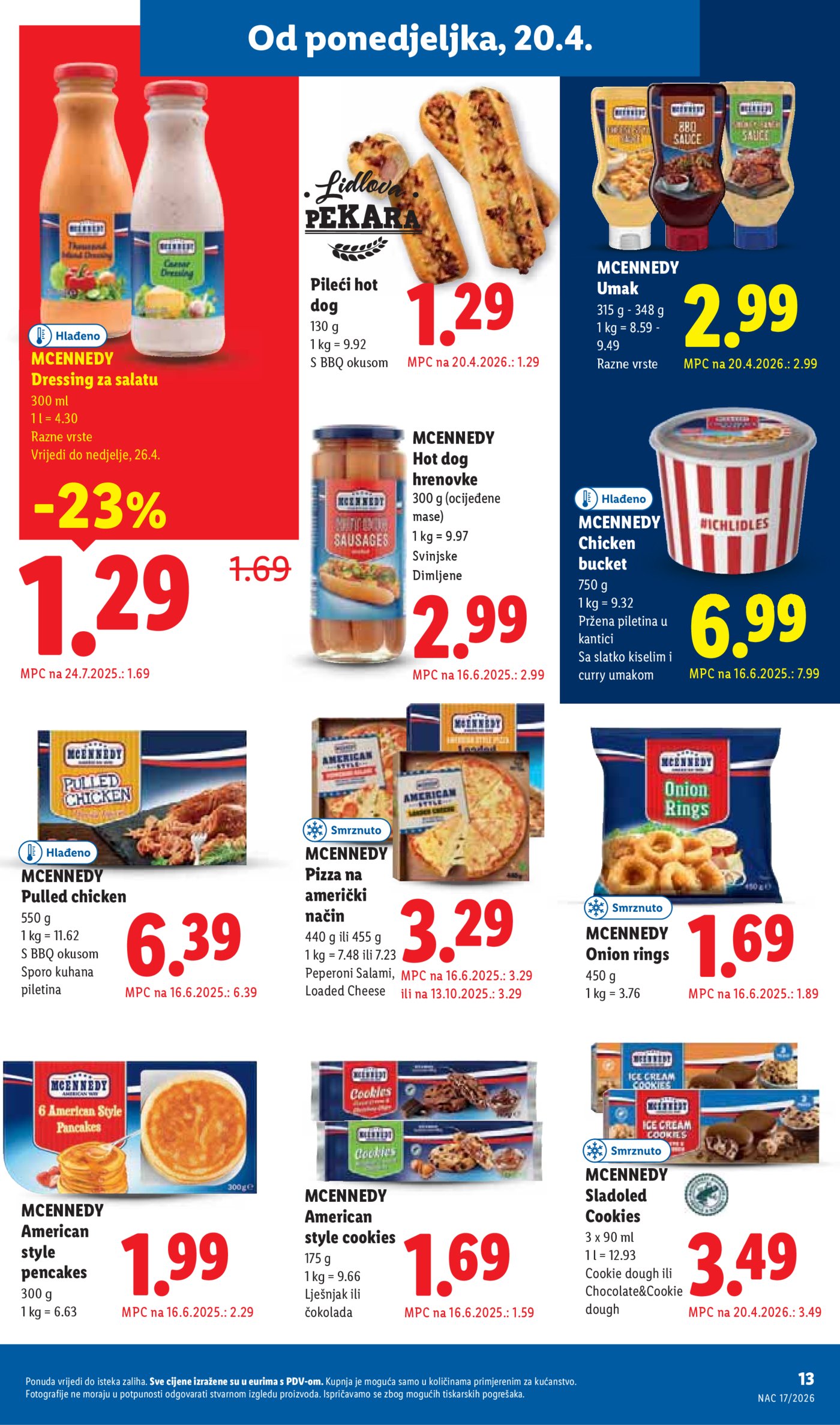 Lidl katalog Super ponuda od ponedjeljka 20.04. - 26.04.2026.