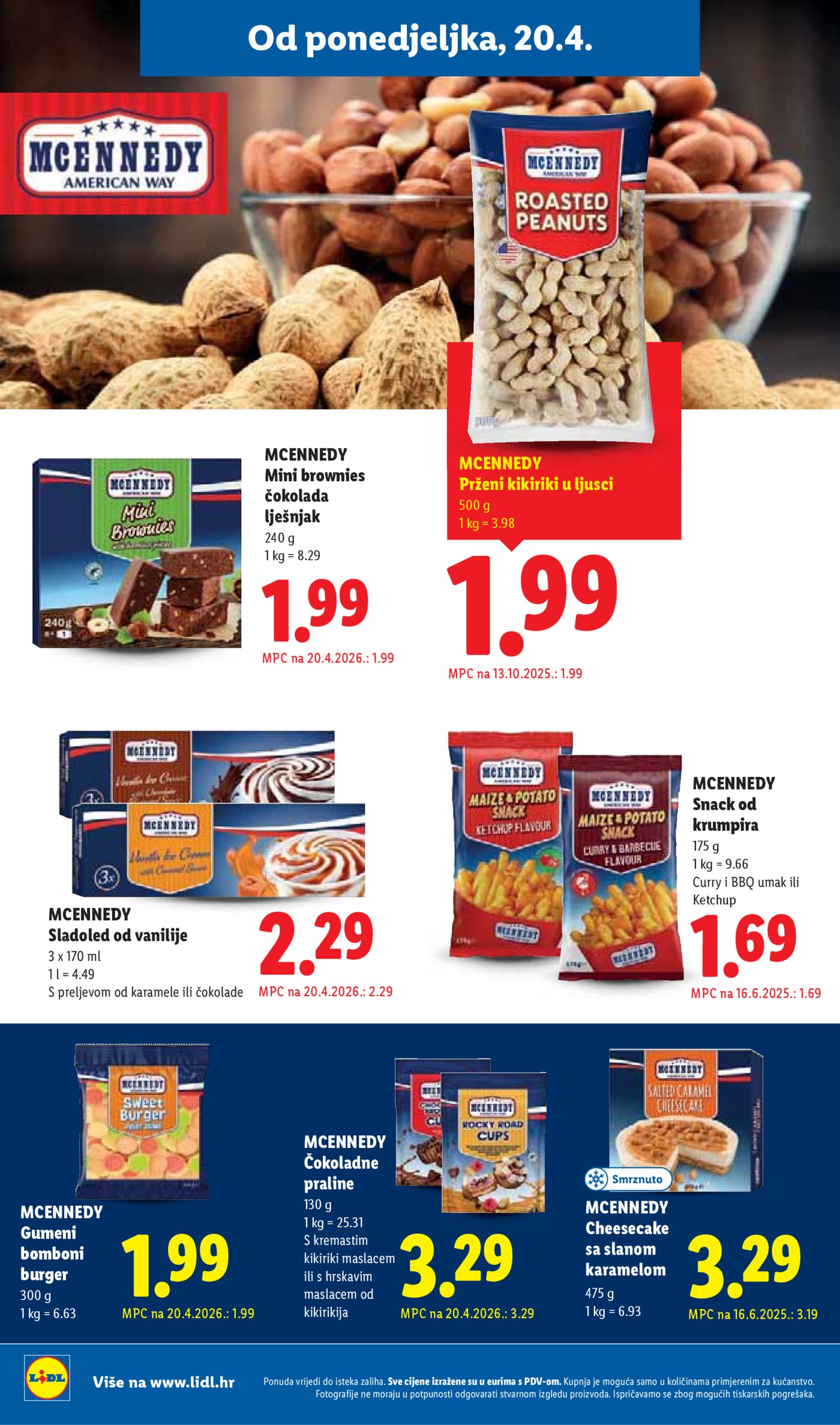 Lidl katalog Super ponuda od ponedjeljka 20.04. - 26.04.2026.