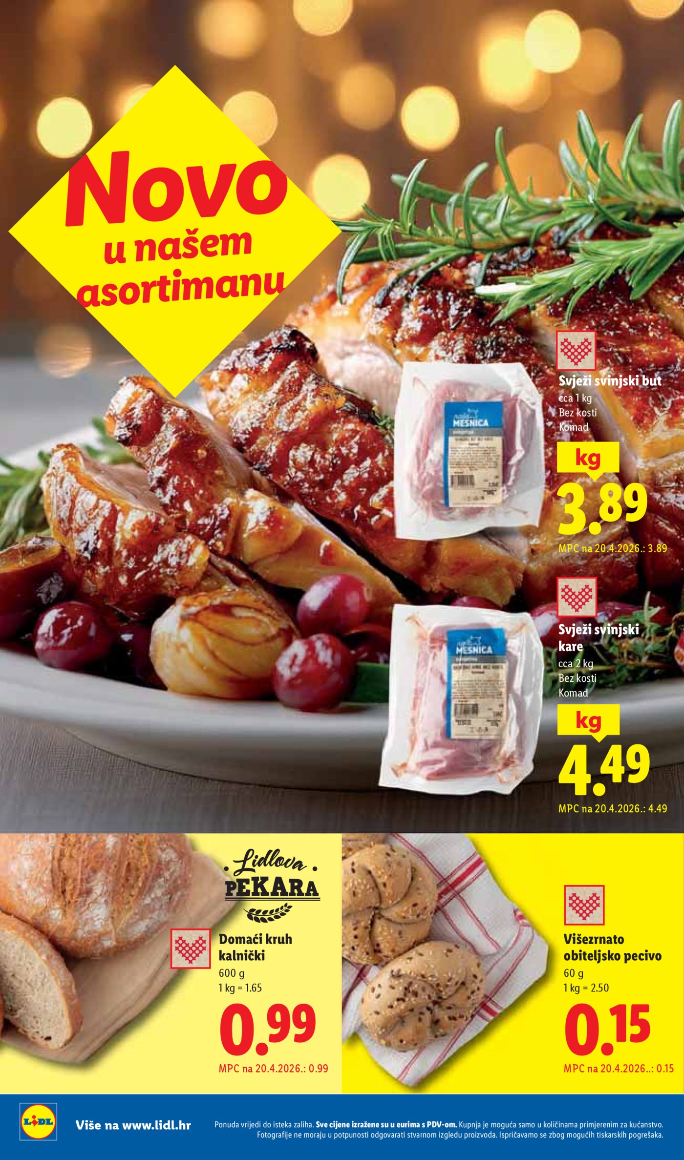 Lidl katalog Super ponuda od ponedjeljka 20.04. - 26.04.2026.
