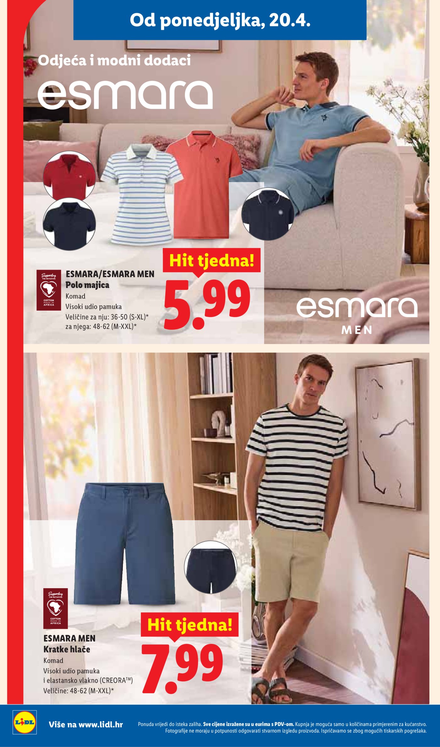 Lidl katalog Super ponuda od ponedjeljka 20.04. - 26.04.2026.