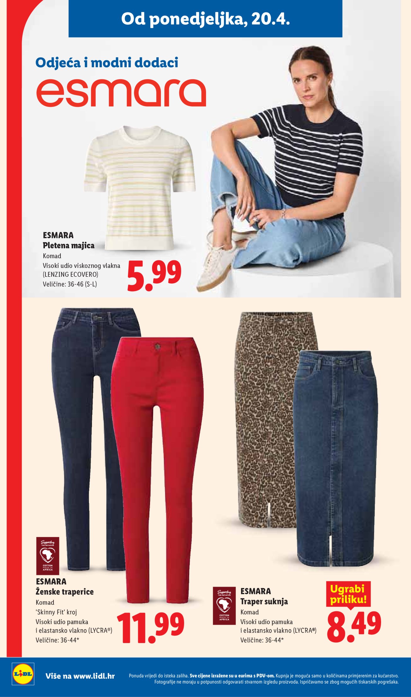 Lidl katalog Super ponuda od ponedjeljka 20.04. - 26.04.2026.