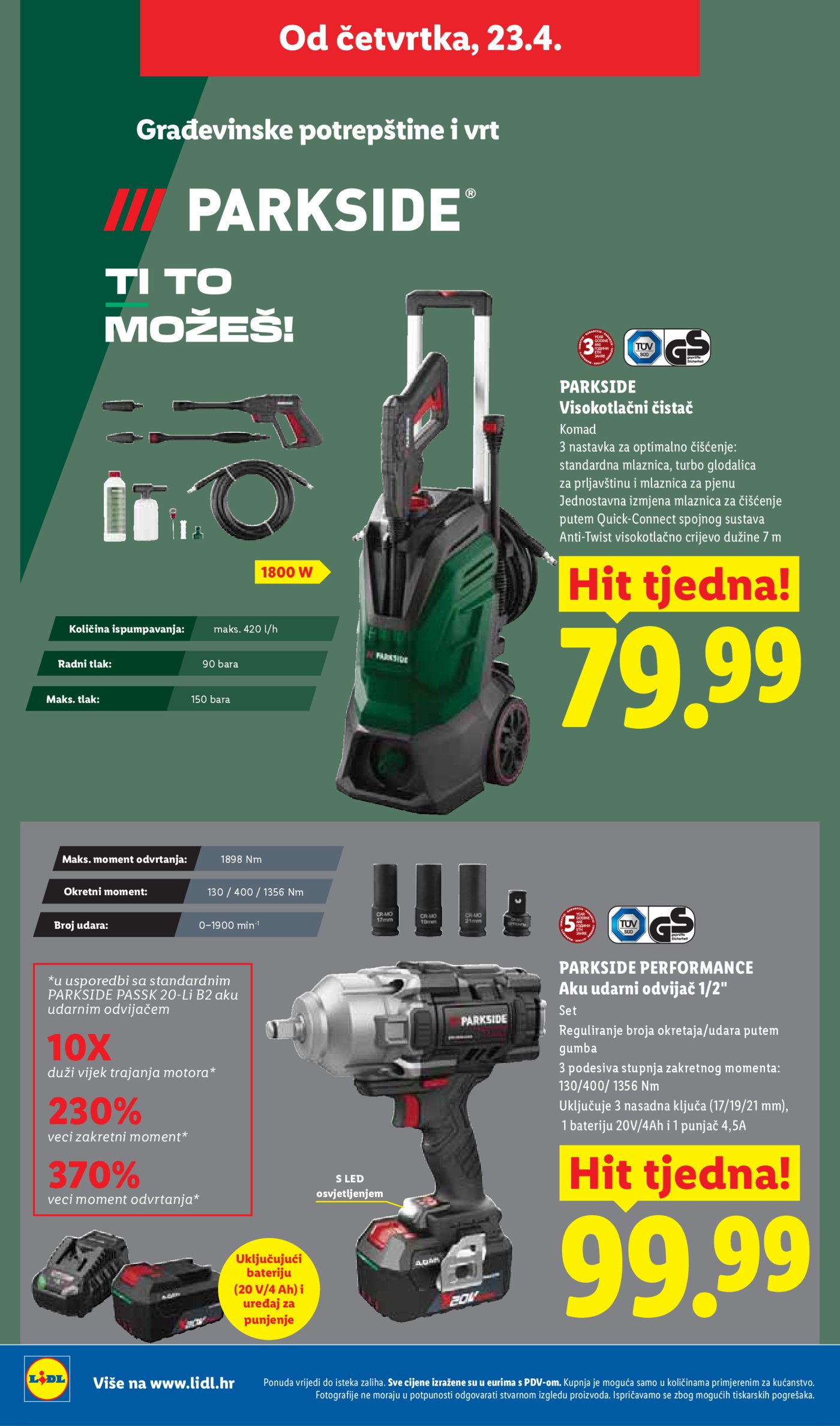 Lidl katalog Super ponuda od ponedjeljka 20.04. - 26.04.2026.