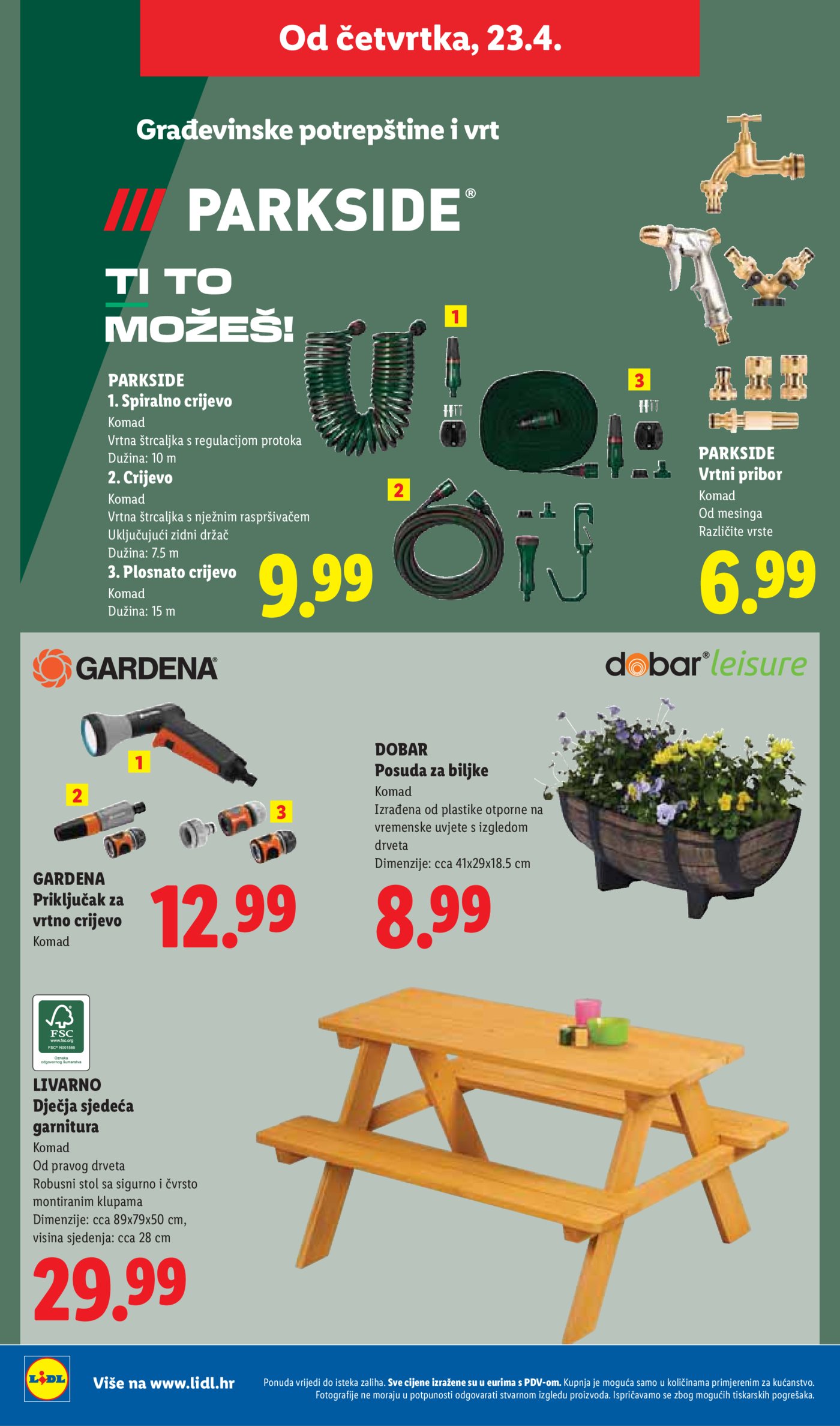 Lidl katalog Super ponuda od ponedjeljka 20.04. - 26.04.2026.