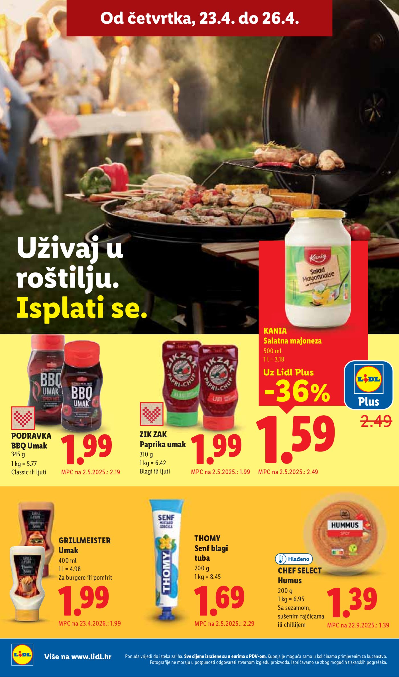 Lidl katalog Super ponuda od ponedjeljka 20.04. - 26.04.2026.