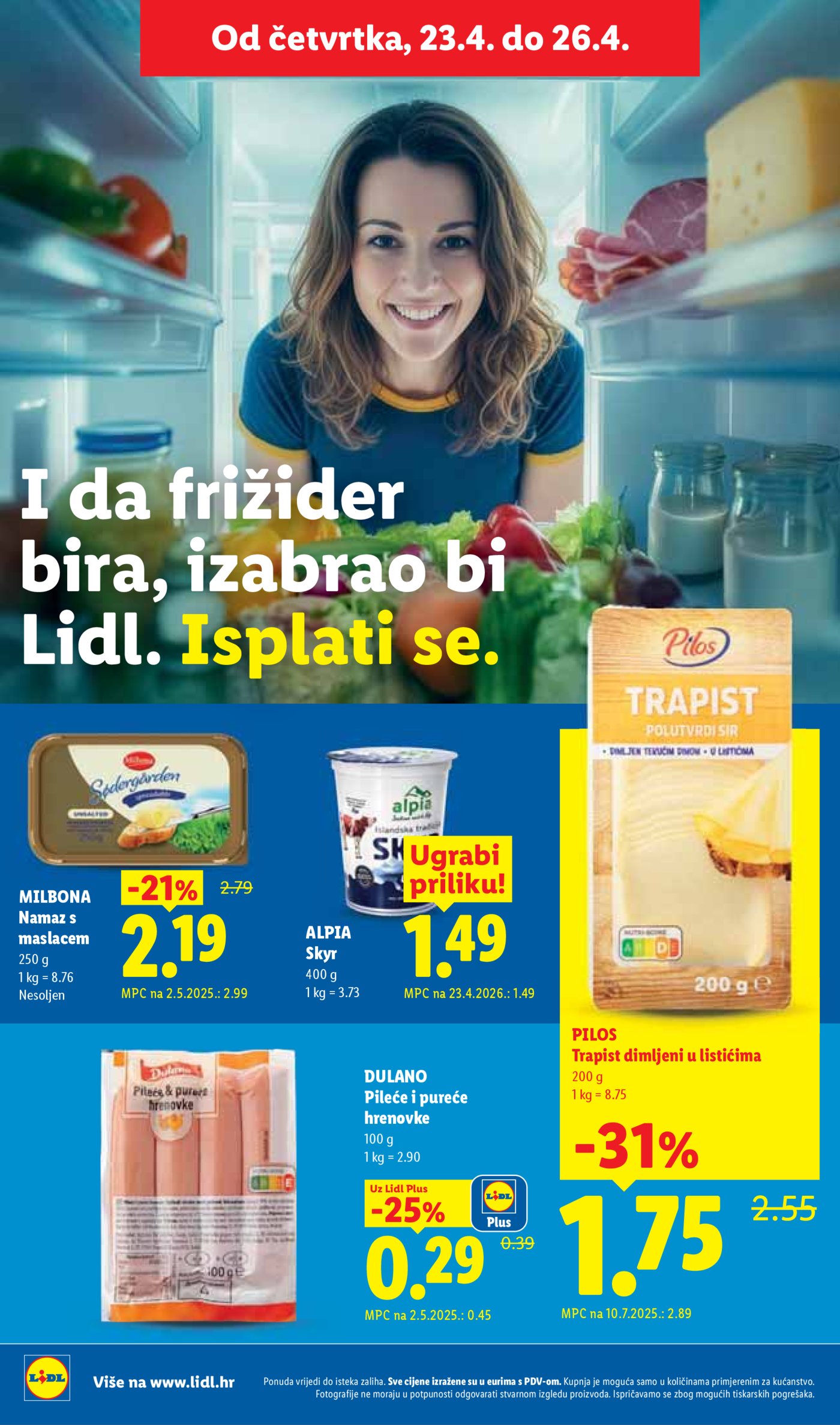 Lidl katalog Super ponuda od ponedjeljka 20.04. - 26.04.2026.