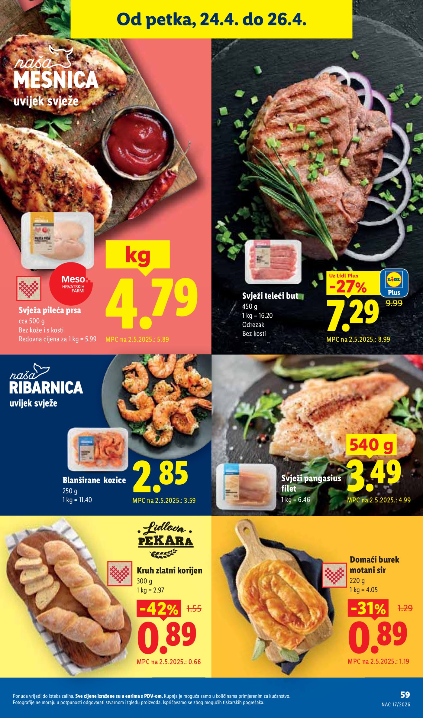 Lidl katalog Super ponuda od ponedjeljka 20.04. - 26.04.2026.