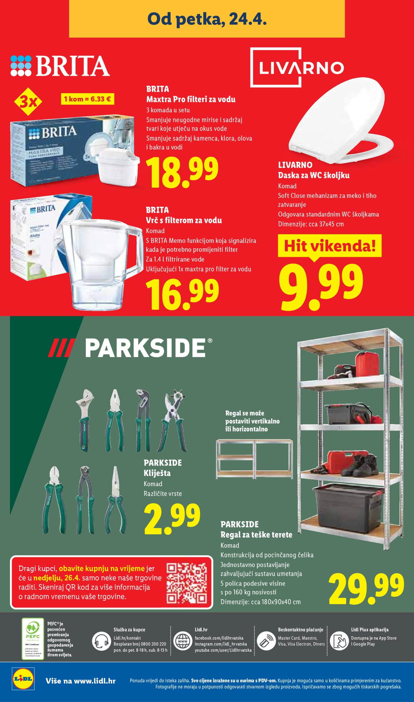 Lidl katalog Super ponuda od ponedjeljka 20.04. - 26.04.2026.