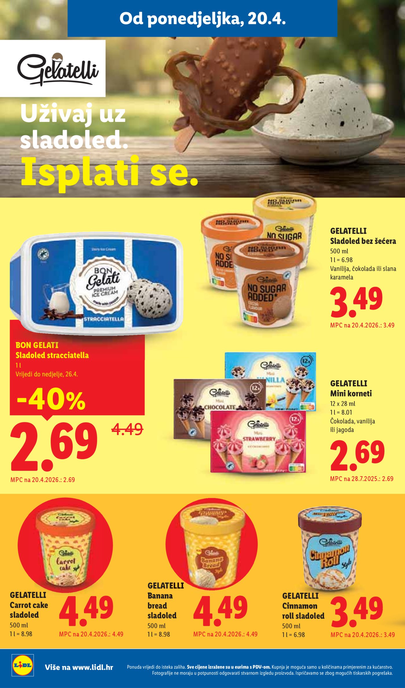 Lidl katalog Super ponuda od ponedjeljka 20.04. - 26.04.2026.