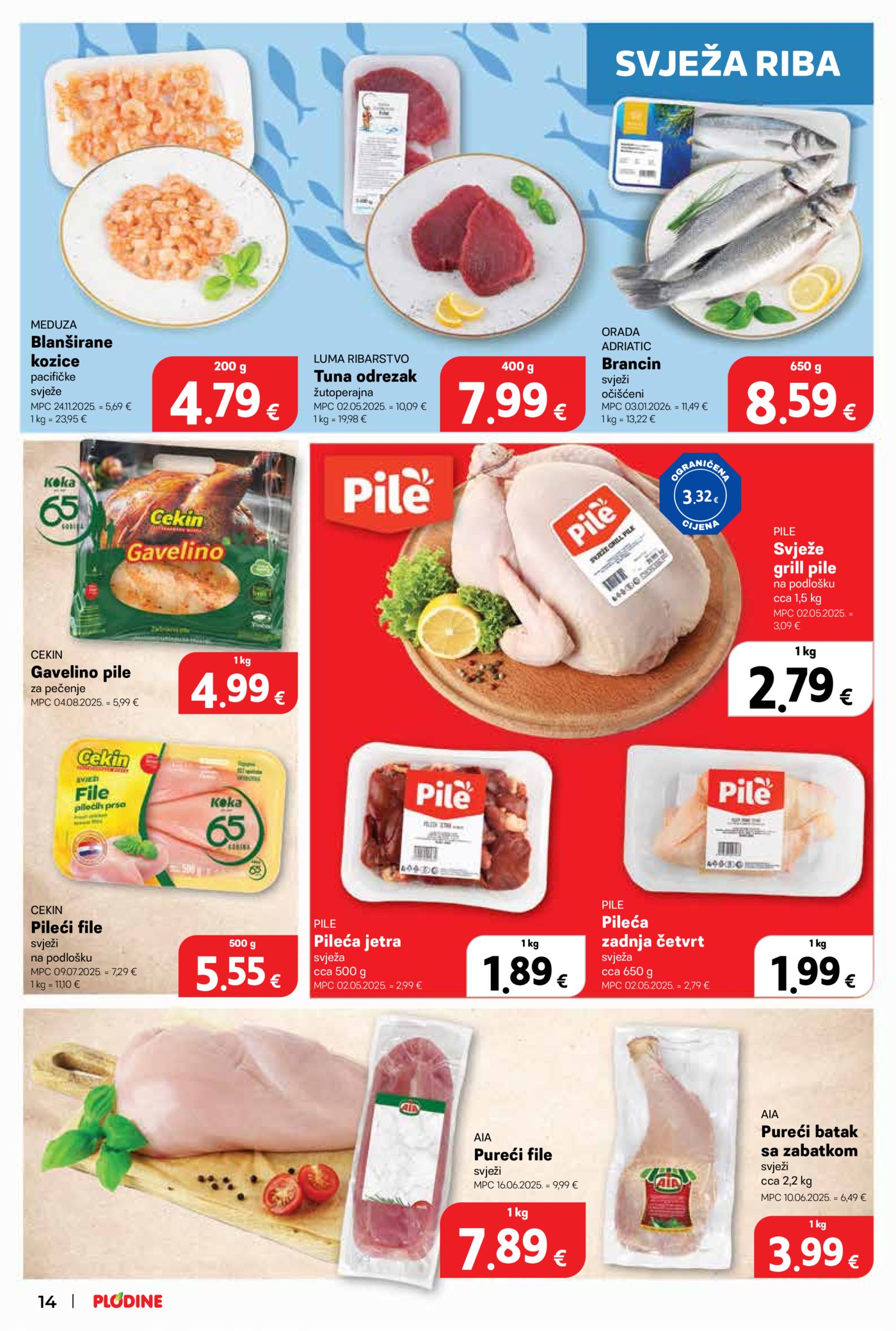 Plodine katalog Uvijek od akcije 15.04.-21.04.2026.