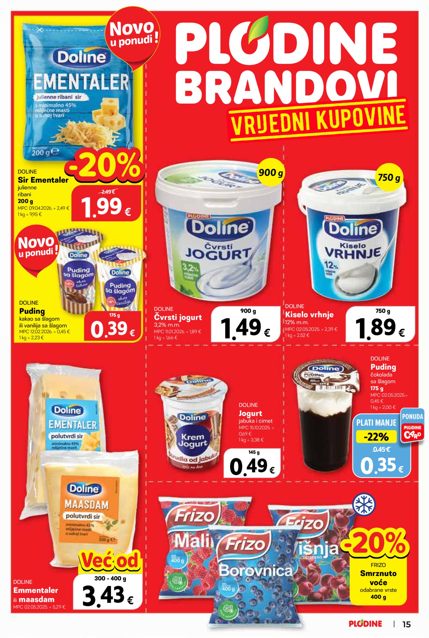 Plodine katalog Uvijek od akcije 15.04.-21.04.2026.