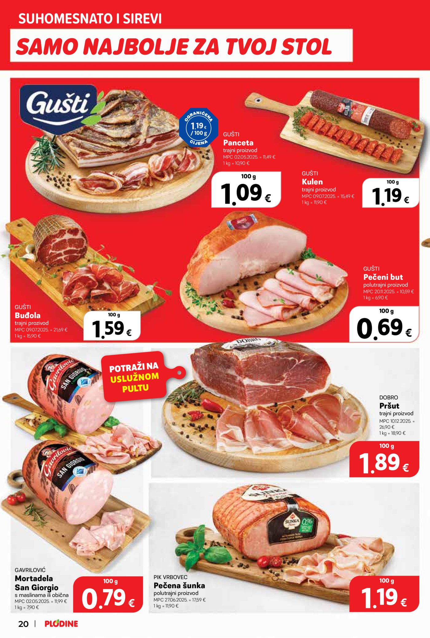 Plodine katalog Uvijek od akcije 15.04.-21.04.2026.