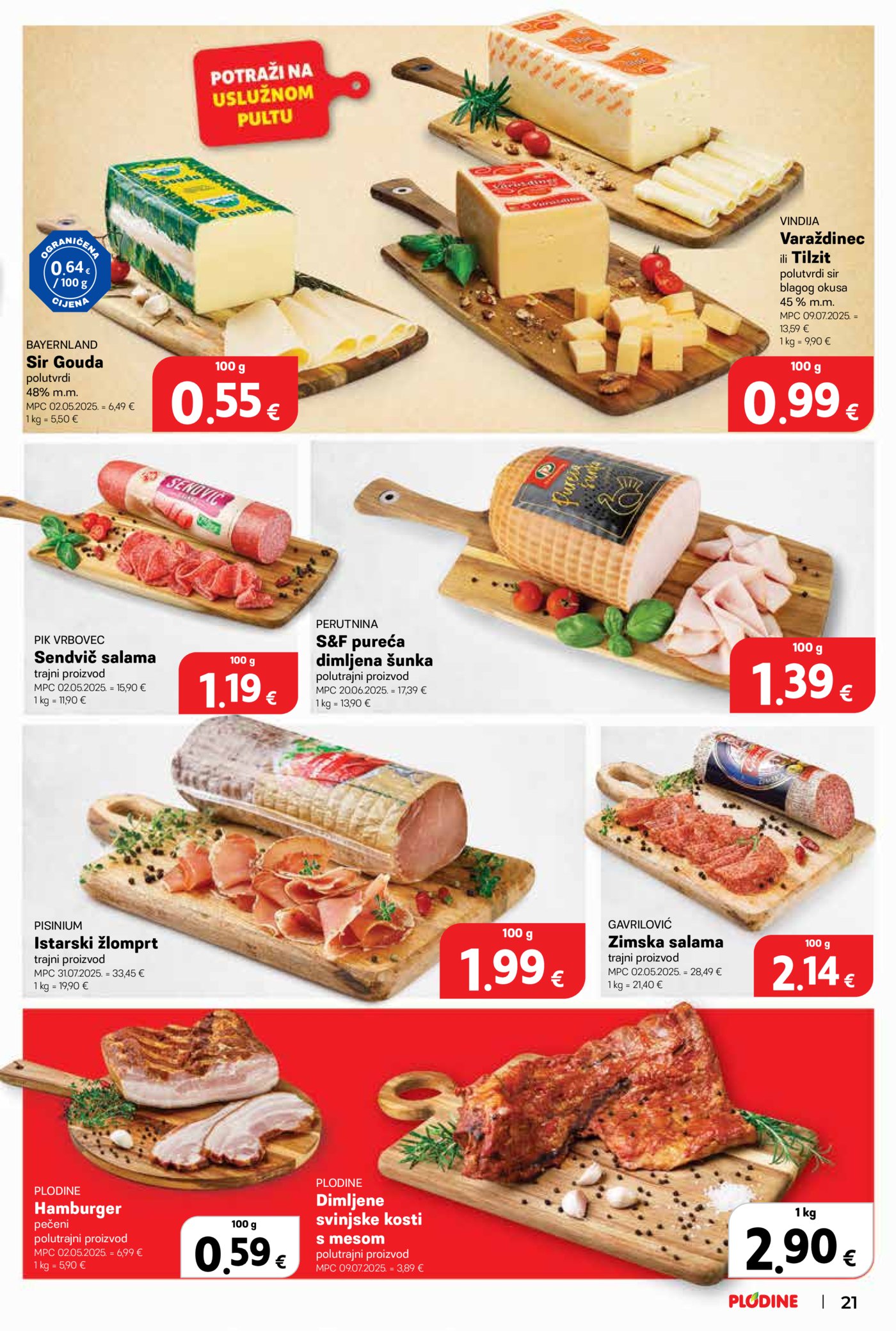 Plodine katalog Uvijek od akcije 15.04.-21.04.2026.