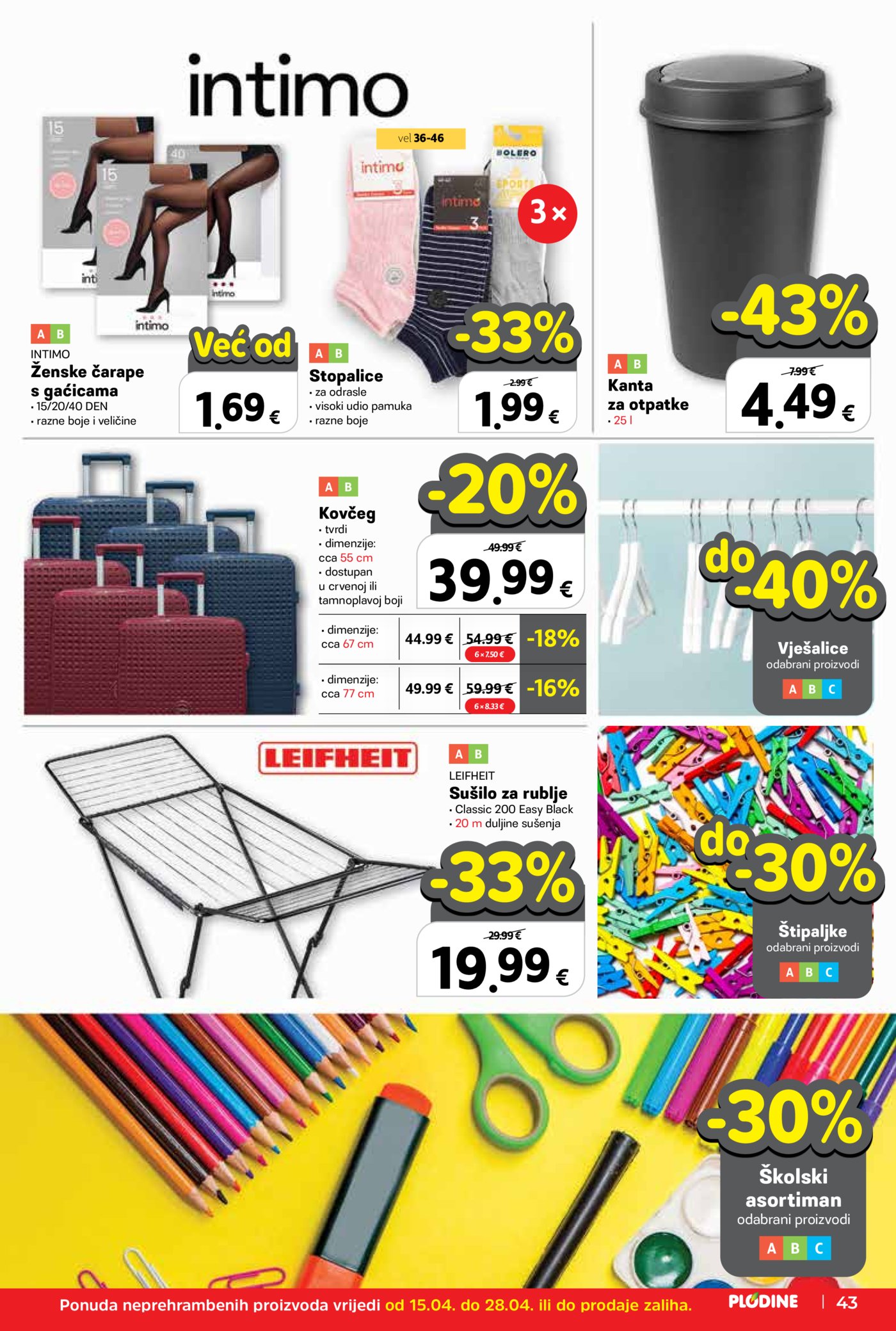 Plodine katalog Uvijek od akcije 15.04.-21.04.2026.