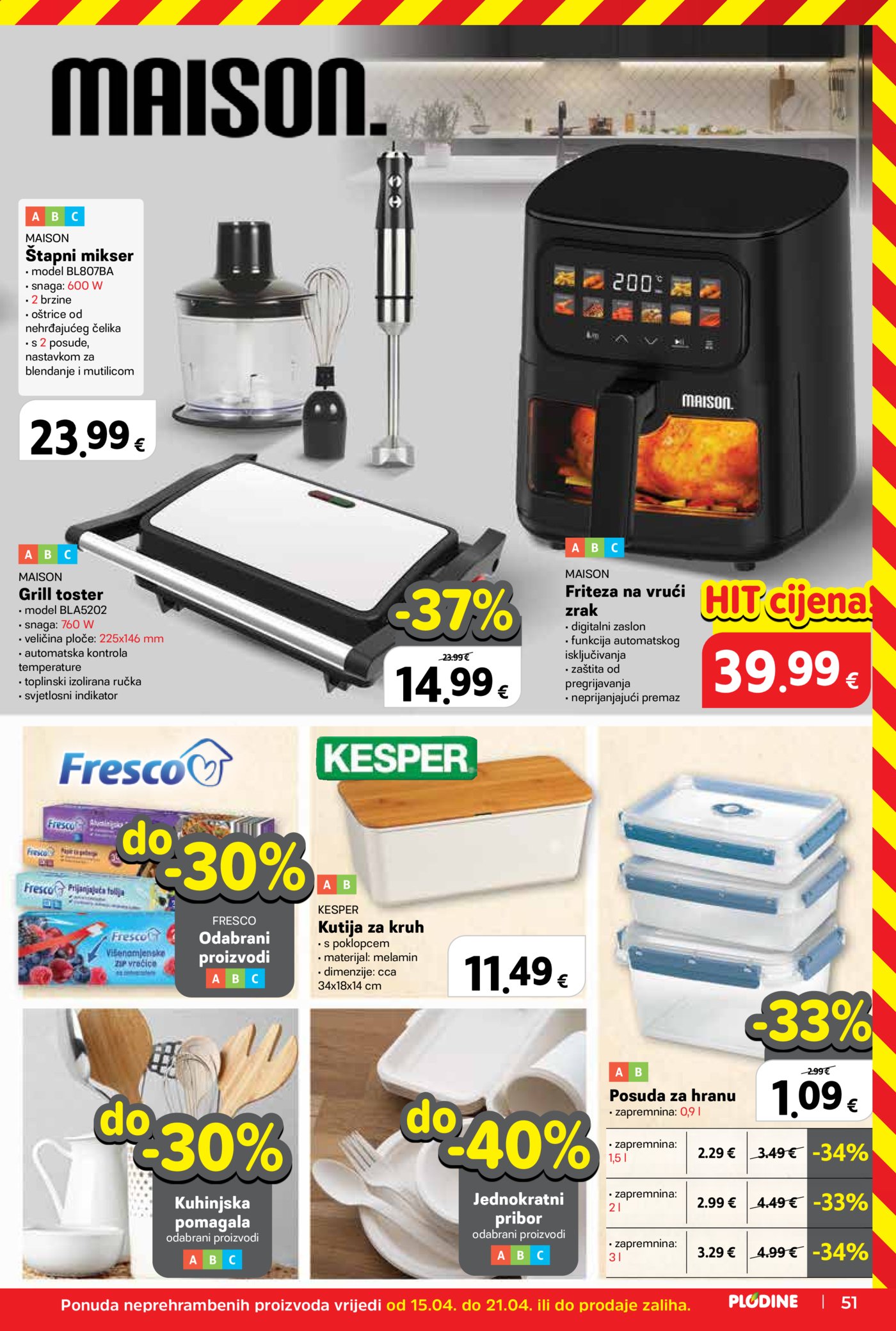 Plodine katalog Uvijek od akcije 15.04.-21.04.2026.