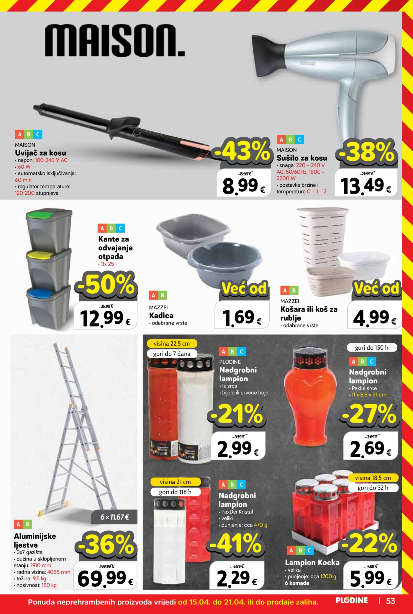 Plodine katalog Uvijek od akcije 15.04.-21.04.2026.