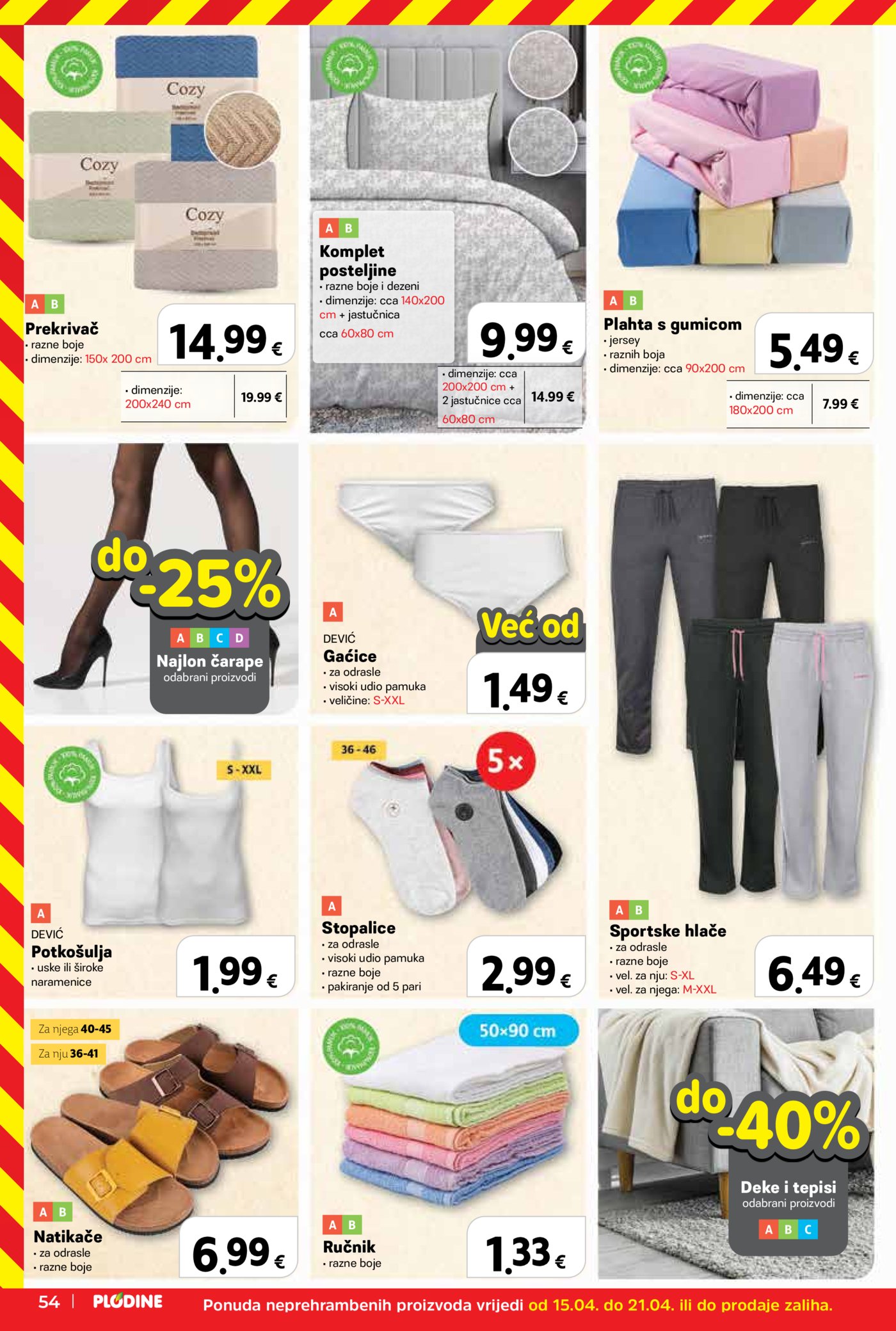 Plodine katalog Uvijek od akcije 15.04.-21.04.2026.