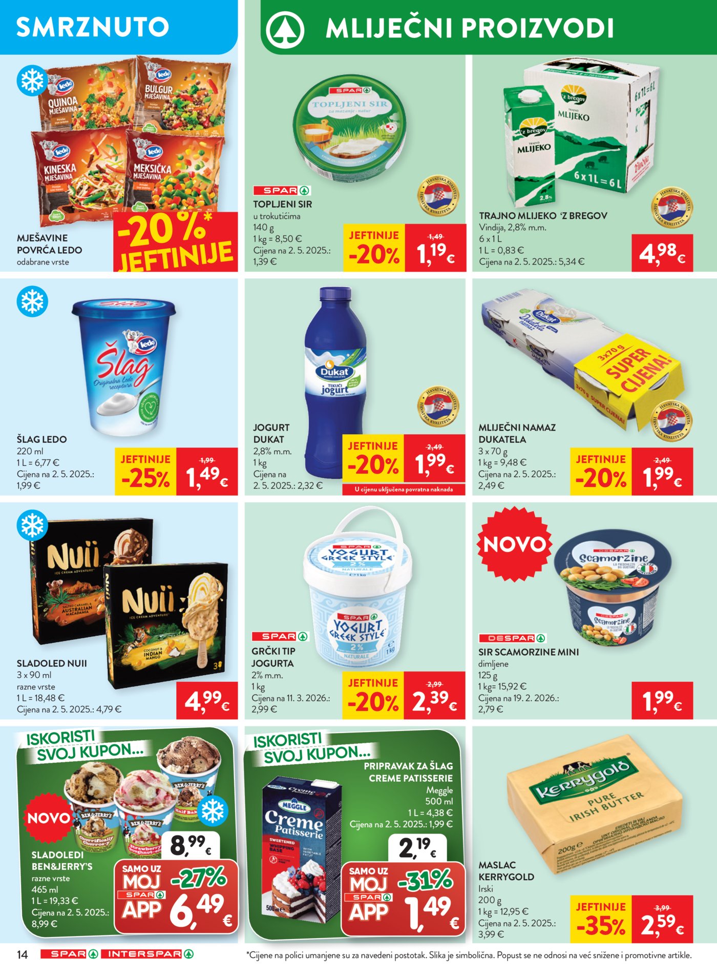 SPAR - INTERSPAR katalog Akcija 15.04. - 21.04.2026.